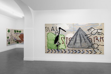 Rose Wylie, Yellow Sax, Brand New Gallery