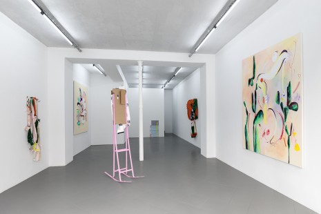 Benjamin Collet, Anne Renaud, Just having a body is a daily comedy, Galerie Jérôme Pauchant