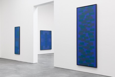 Ad Reinhardt, Blue Paintings, David Zwirner