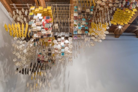 Jacob Hashimoto, The Dark Isn’t The Thing To Worry About, Rhona Hoffman Gallery