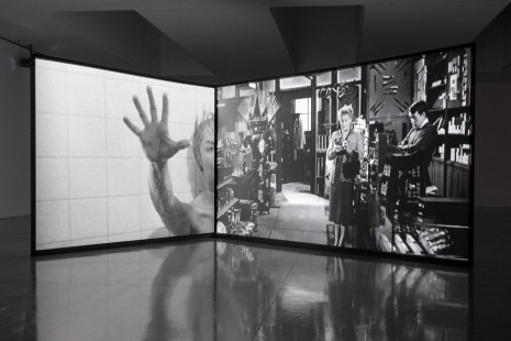 Douglas Gordon, back and forth and forth and back, Gagosian