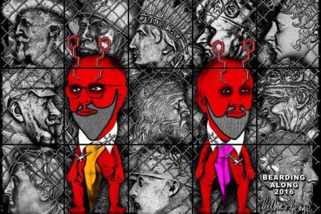 Gilbert & George, THE BEARD PICTURES AND THEIR FUCKOSOPHY, White Cube