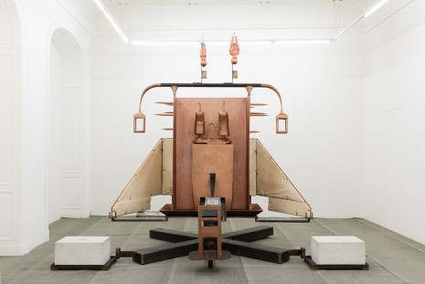 Hans Schabus, Bruno Gironcoli, Nächste Türe läuten! (ring the bell next door), Galerie Krinzinger