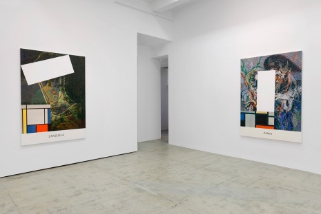 John Baldessari, All Z’s (Picabia/Mondrian), 2017, Marian Goodman Gallery