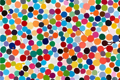 Damien Hirst, Colour Space Paintings, Gagosian