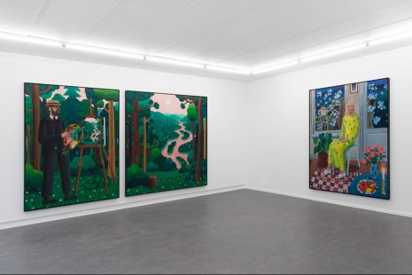 Ben Sledsens, Two Trees, Tim Van Laere Gallery