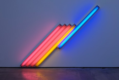 Dan Flavin, 14 neon sculptures from ’60s to ’90s., Cardi Gallery