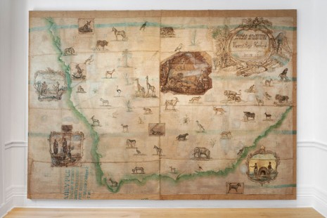 Vivienne Koorland, Berni Searle, Made Routes: Mapping and Making, Richard Saltoun Gallery