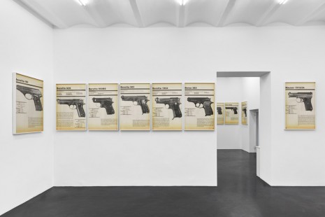 Lutz Bacher, FIREARMS, Galerie Buchholz